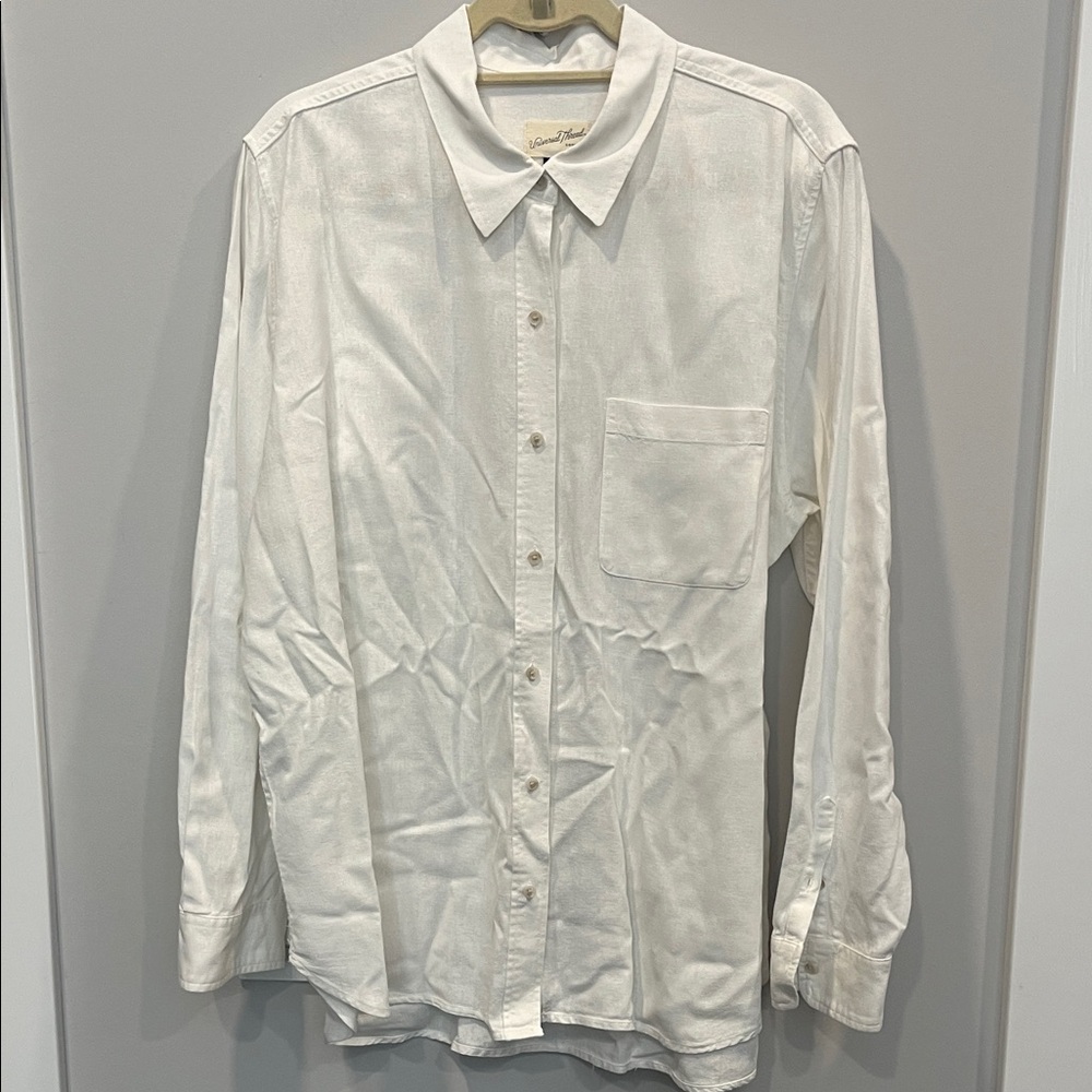 Universal Thread White Button Down Shirt
